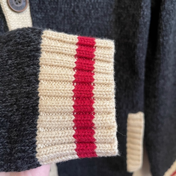 Roots Kids Cabin Shawl Sweater XL - Picture 3 of 5